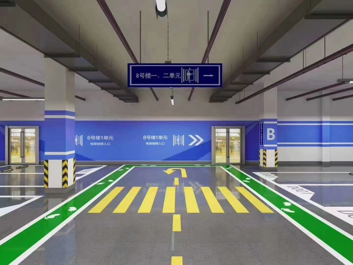 地下停车场耐磨地坪
